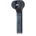 Abb TY23MX, CABLE TIE 18LB 4IN UV BLACK NYLON, PK 1000 TY23MX